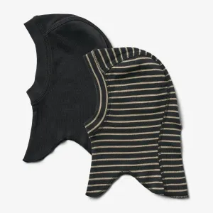 2 Balaclava Amel | Baby - navy stripe