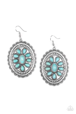 Absolutely Apothecary Blue Paparazzi Earrings