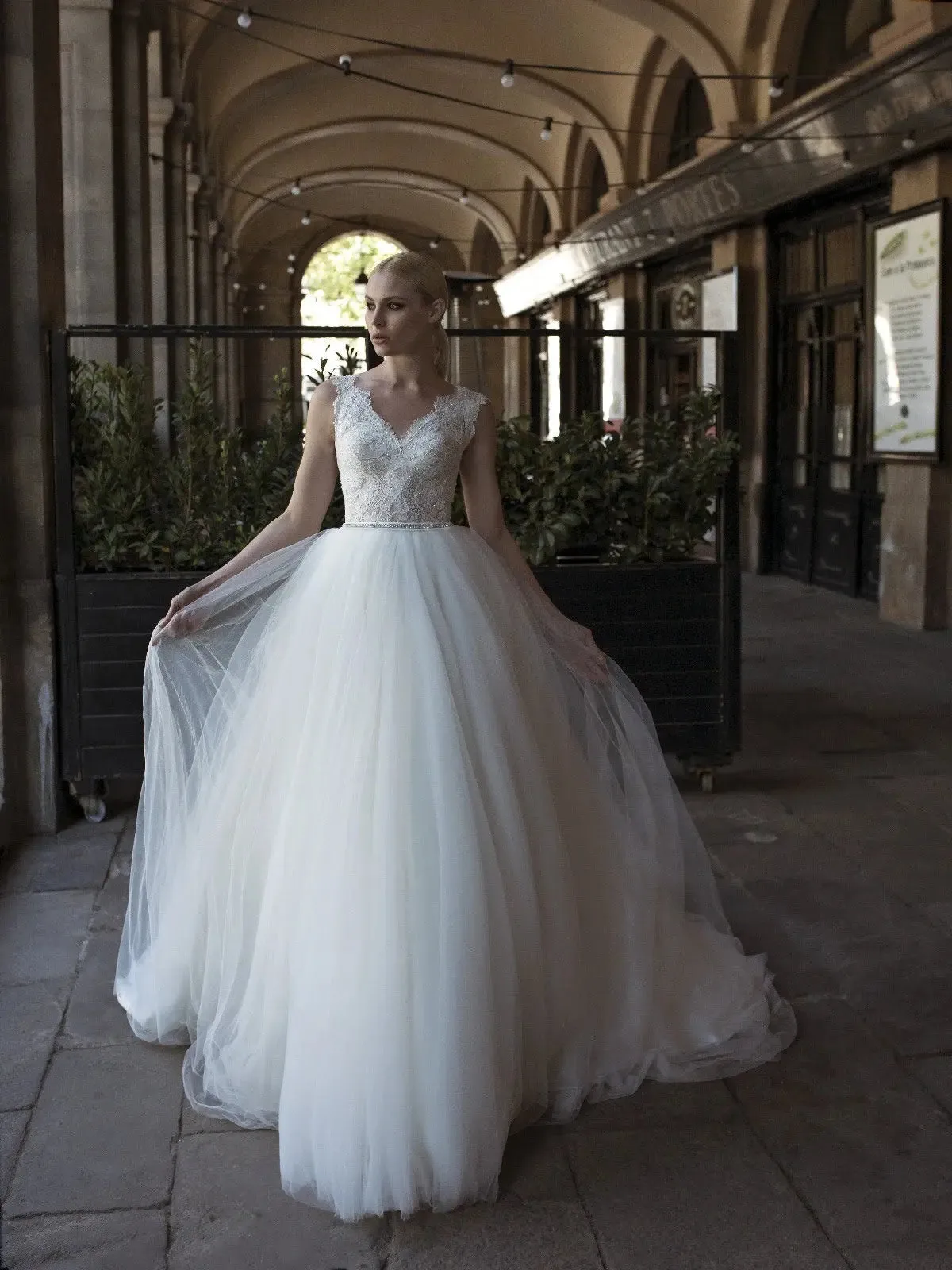 AFWGracella timeless classic wedding dress