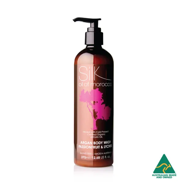 Argan Body Wash - Passionfruit & Lychee