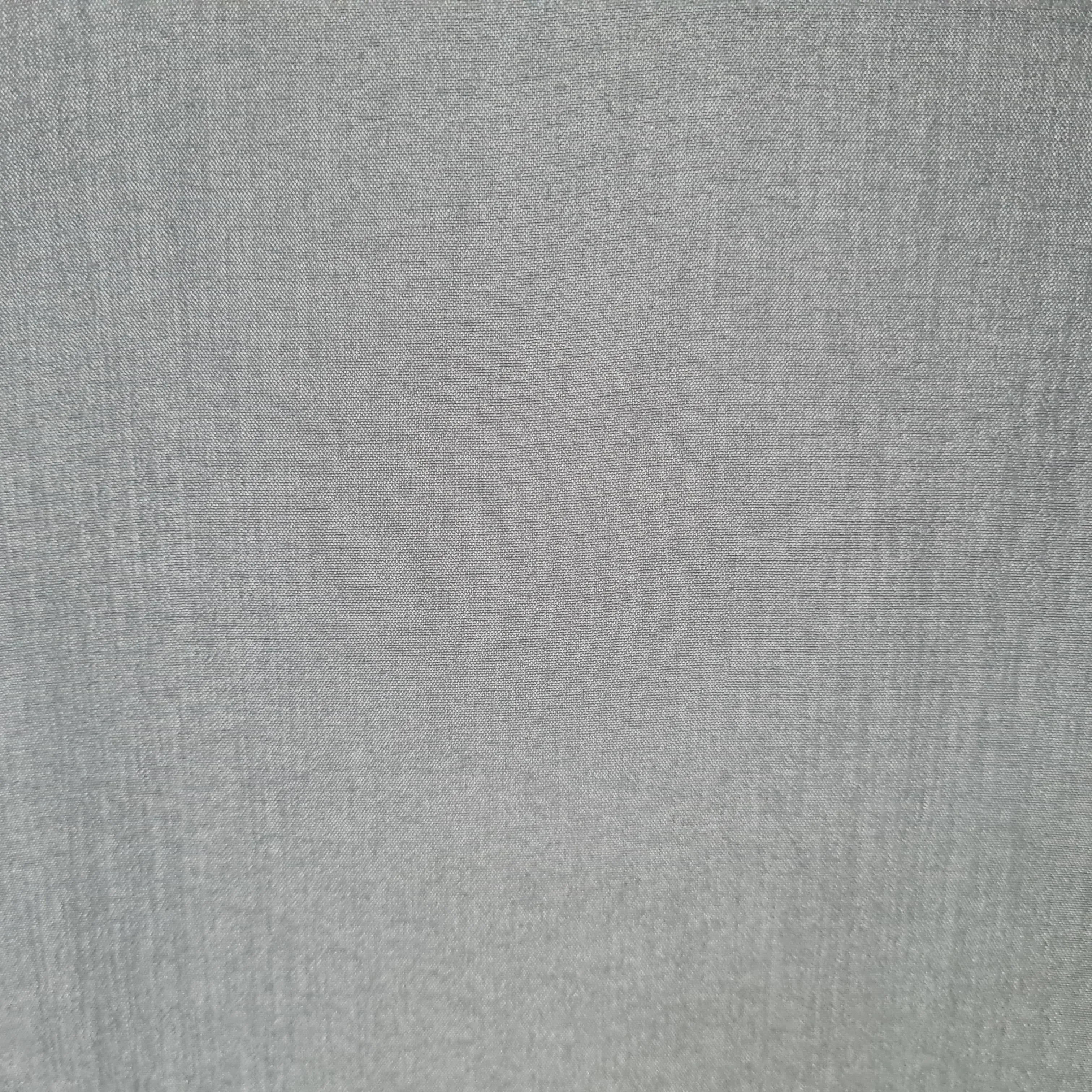 Dark Grey Solid Russian Silk Fabric 17932