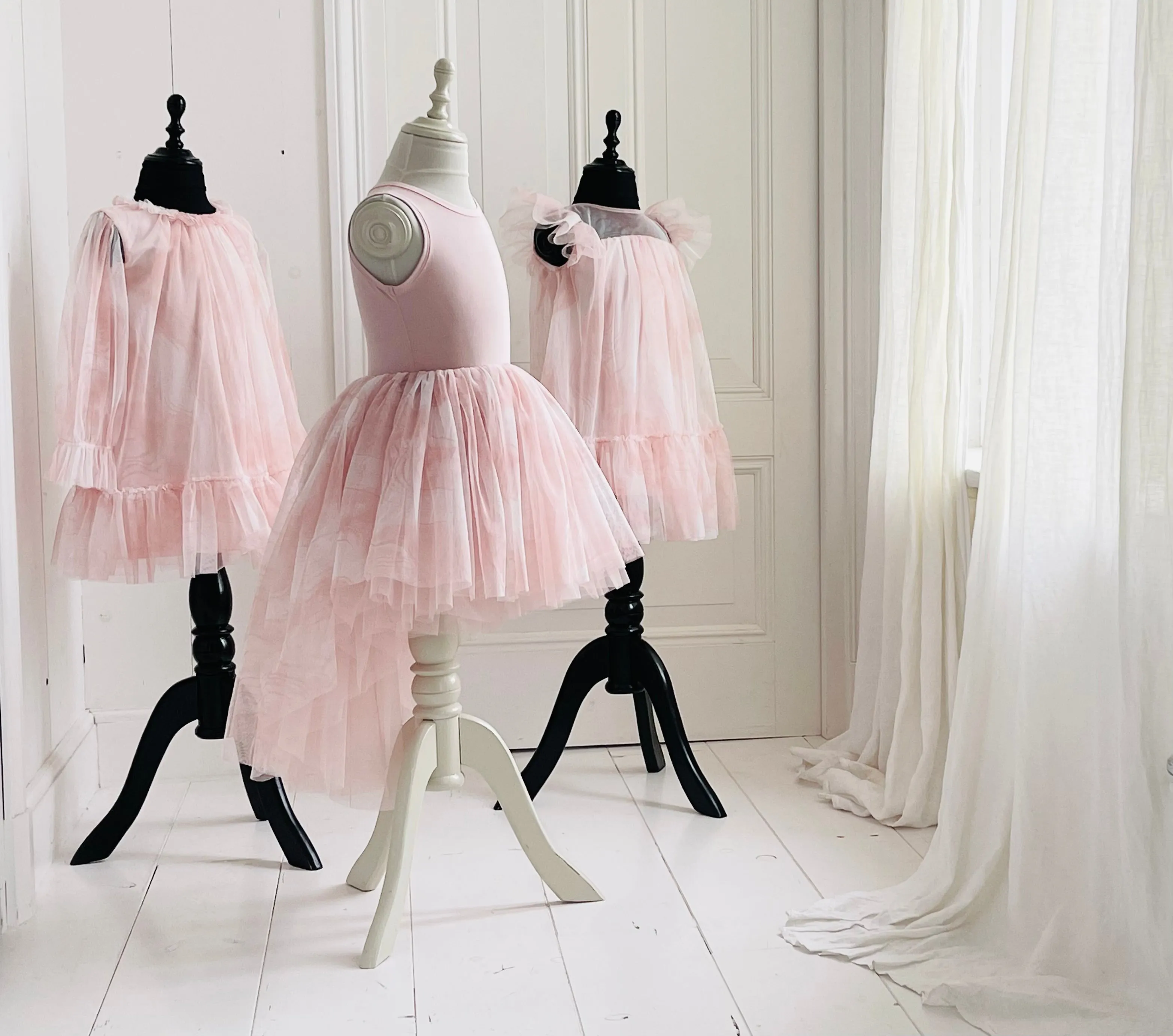 DOLLY® DREAMY SKY HIGH-LOW TUTU DRESS pink clouds ☁️