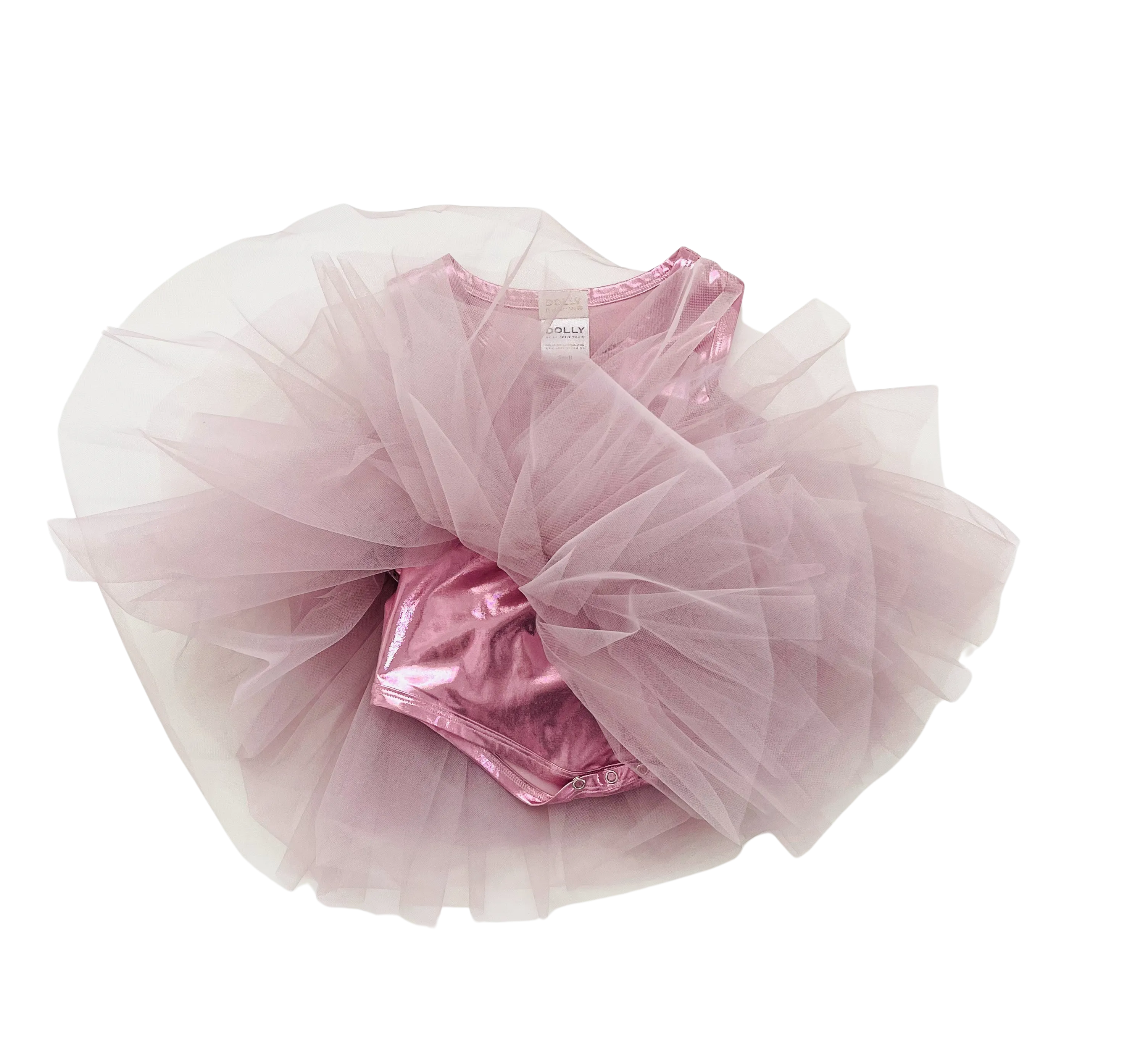 DOLLY TIMELESS METALLIC TUTU DRESS pink