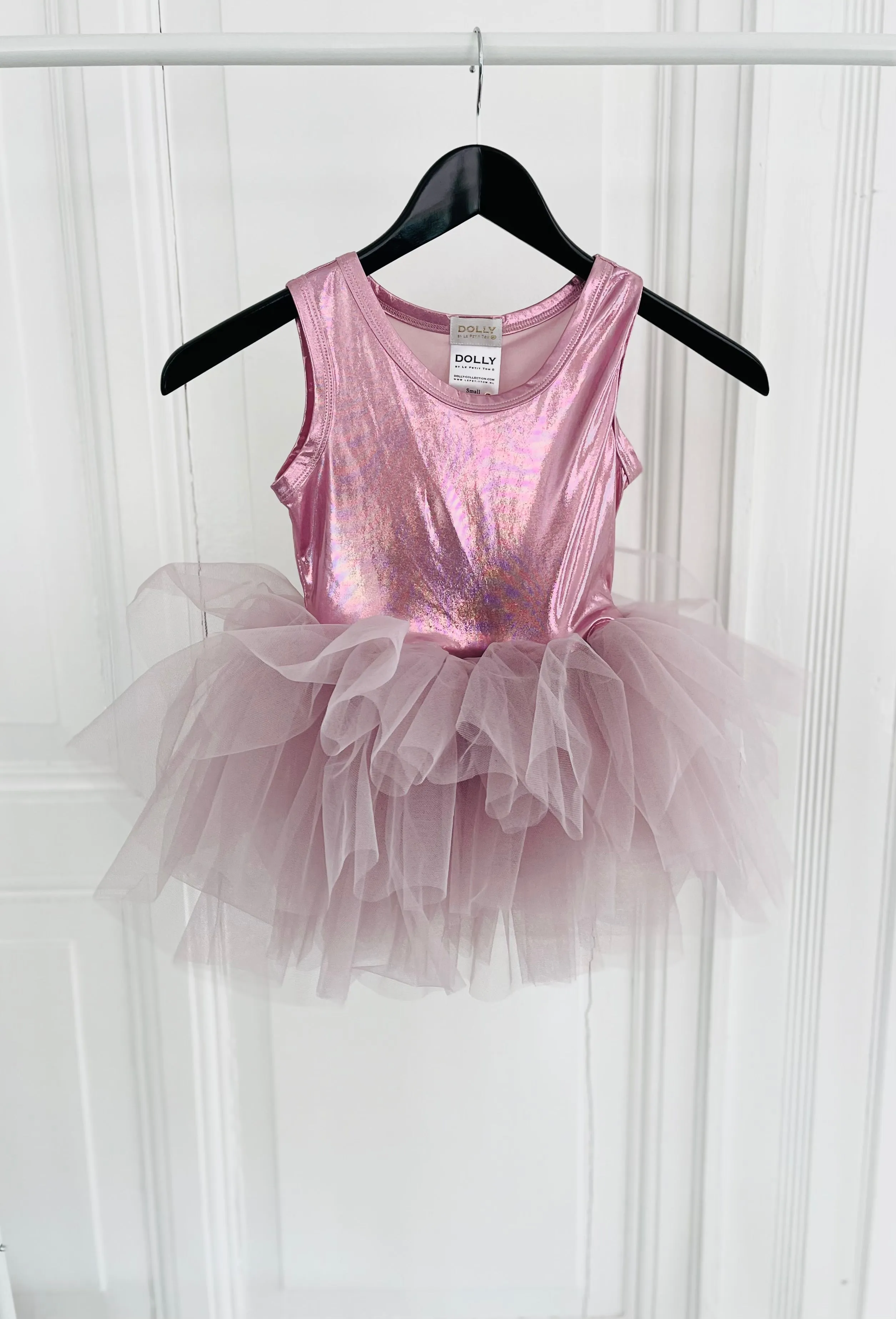 DOLLY TIMELESS METALLIC TUTU DRESS pink