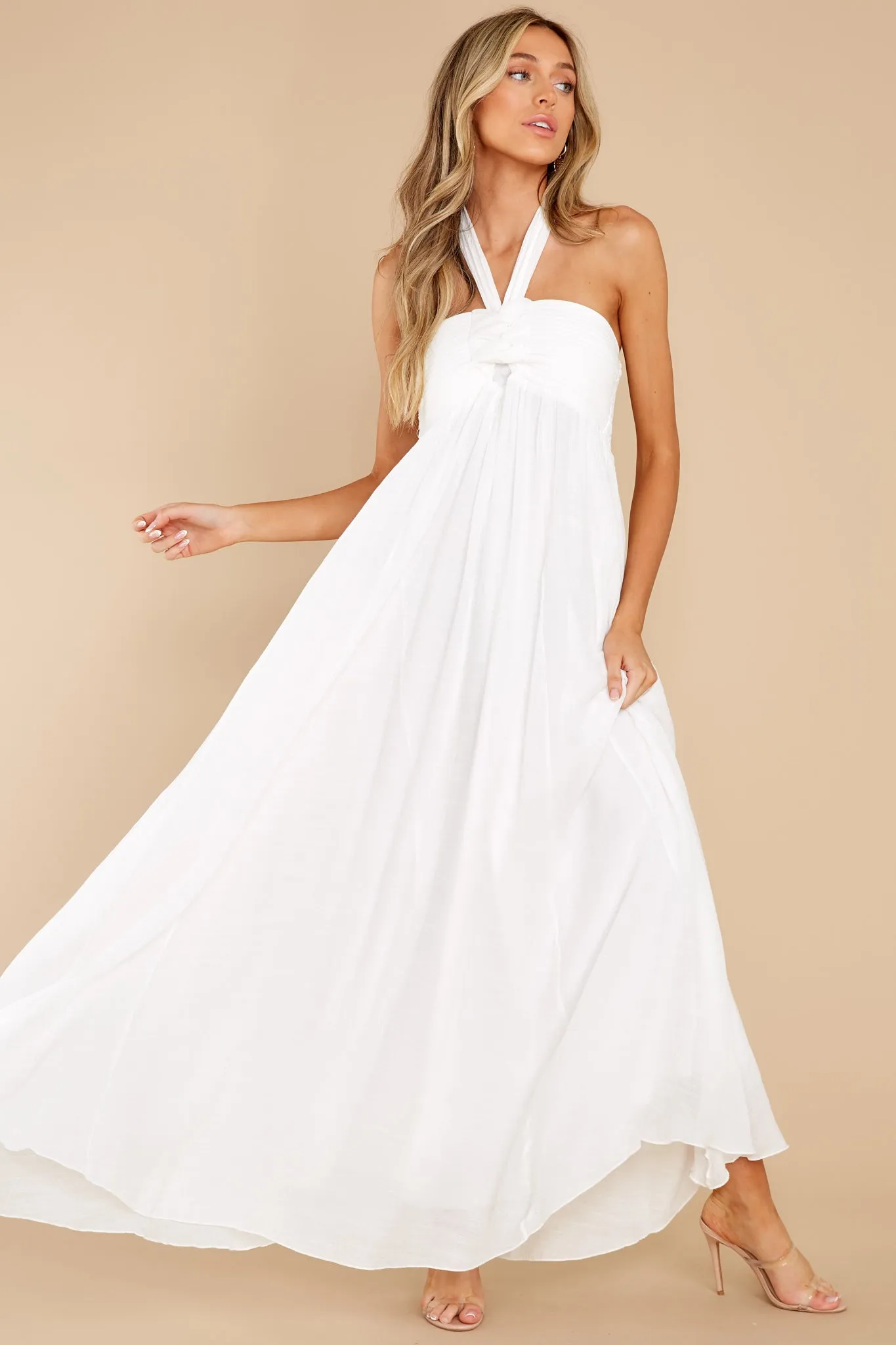 Dream Of You White Maxi Dress