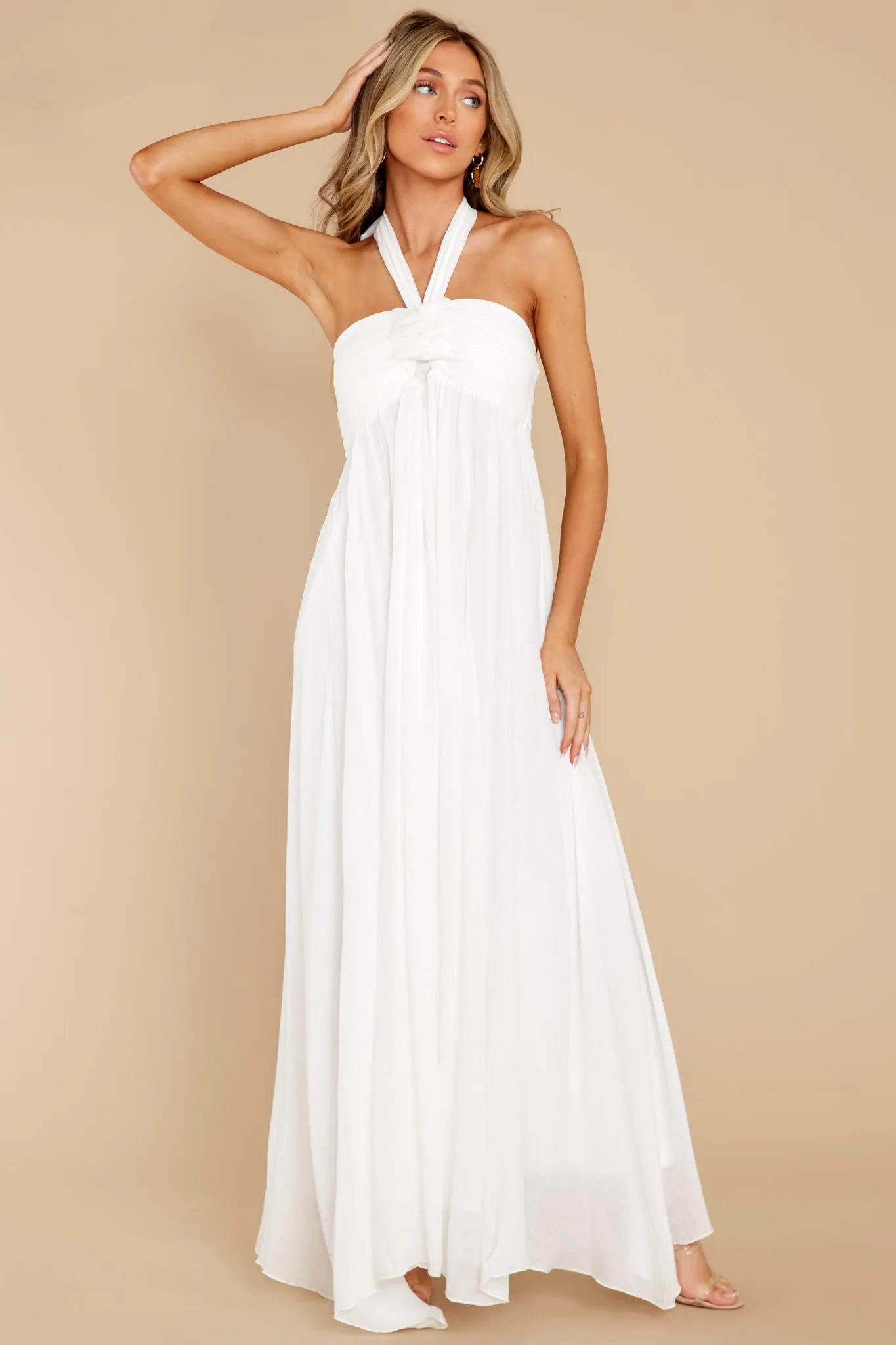 Dream Of You White Maxi Dress