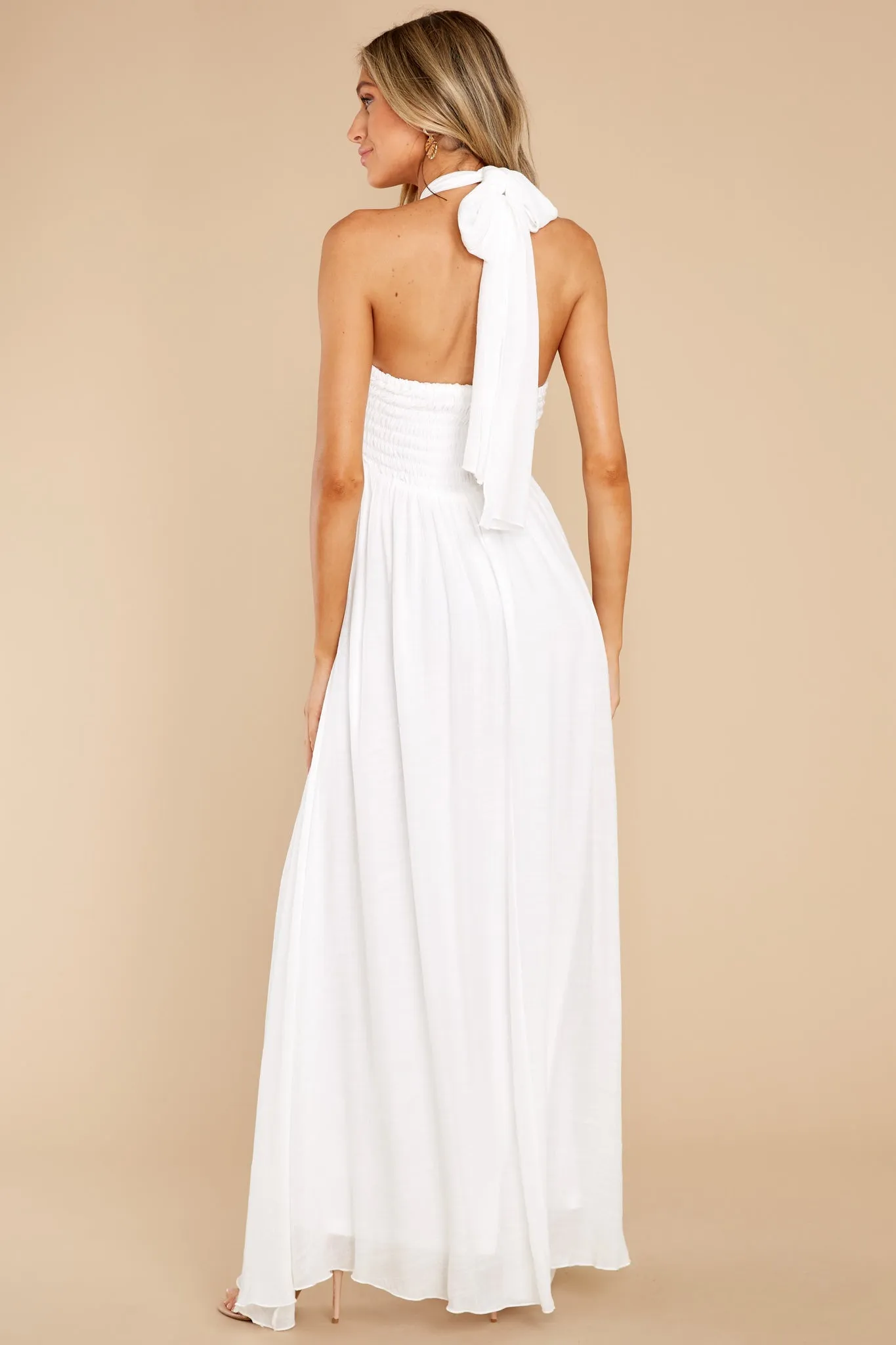 Dream Of You White Maxi Dress