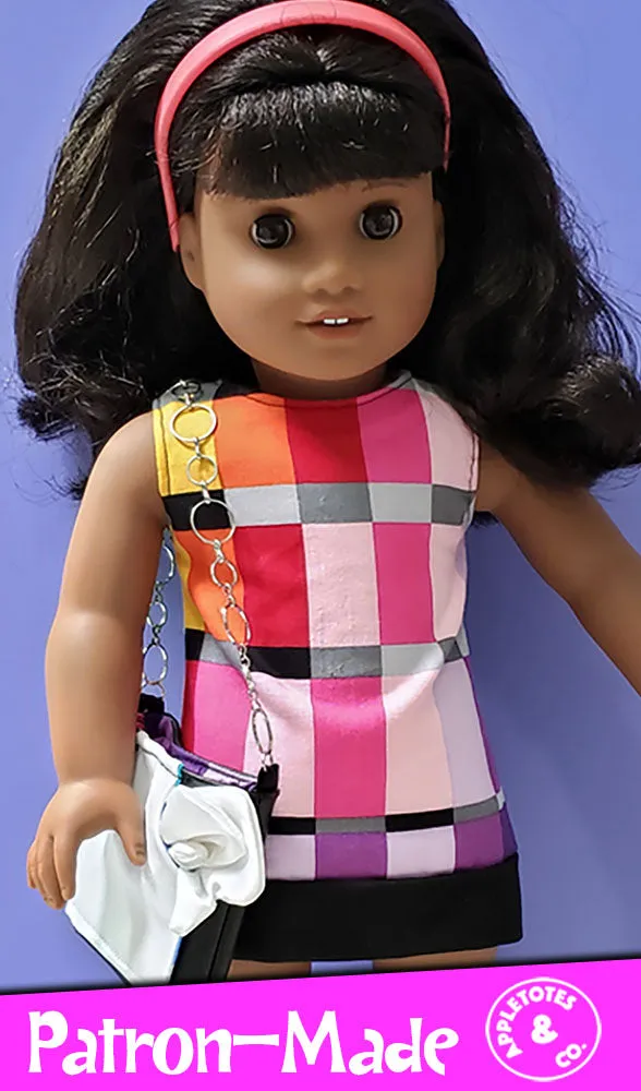 Free Mod Dress Sewing Pattern for 18" Dolls