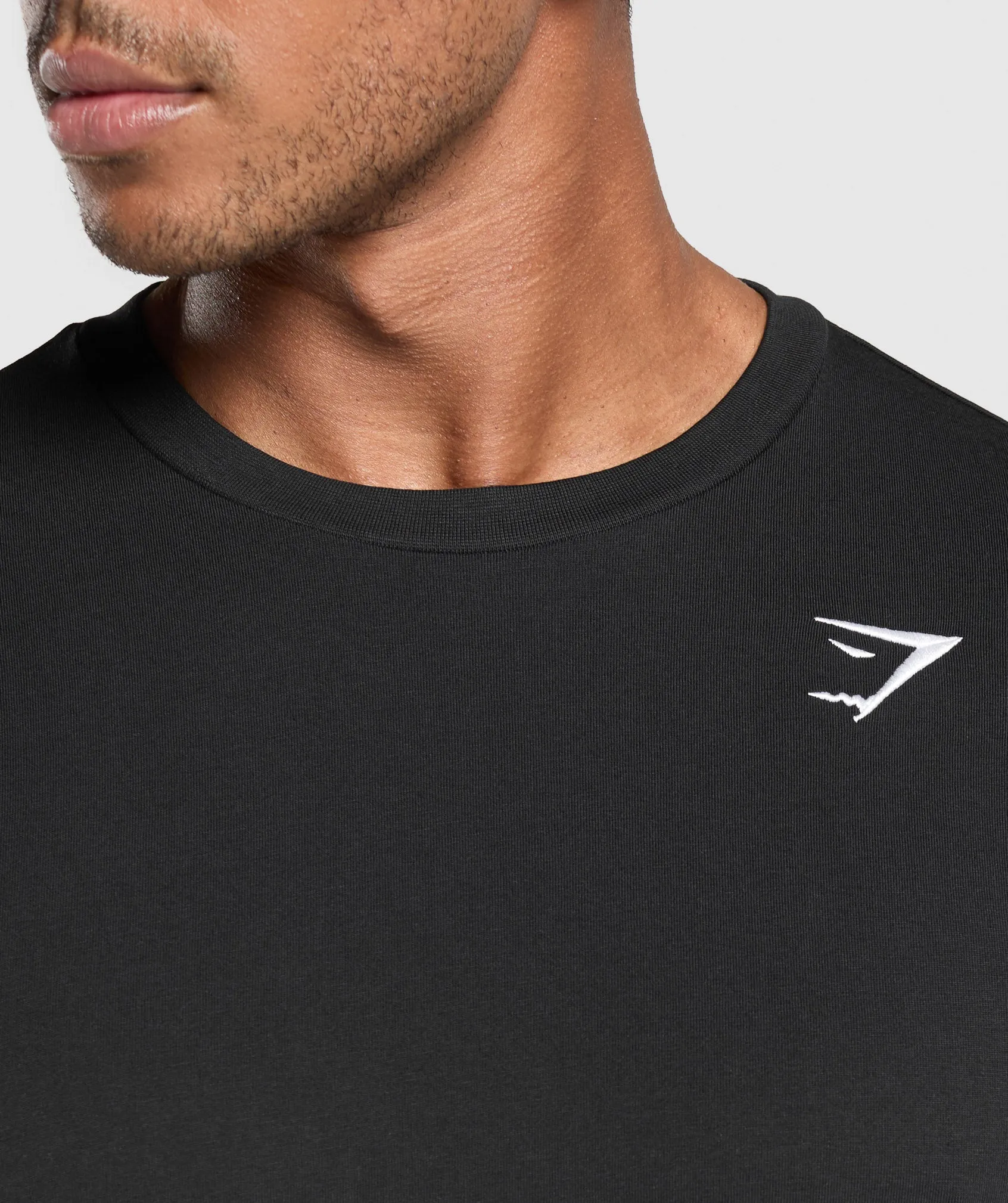 Gymshark Crest T-Shirt - Black