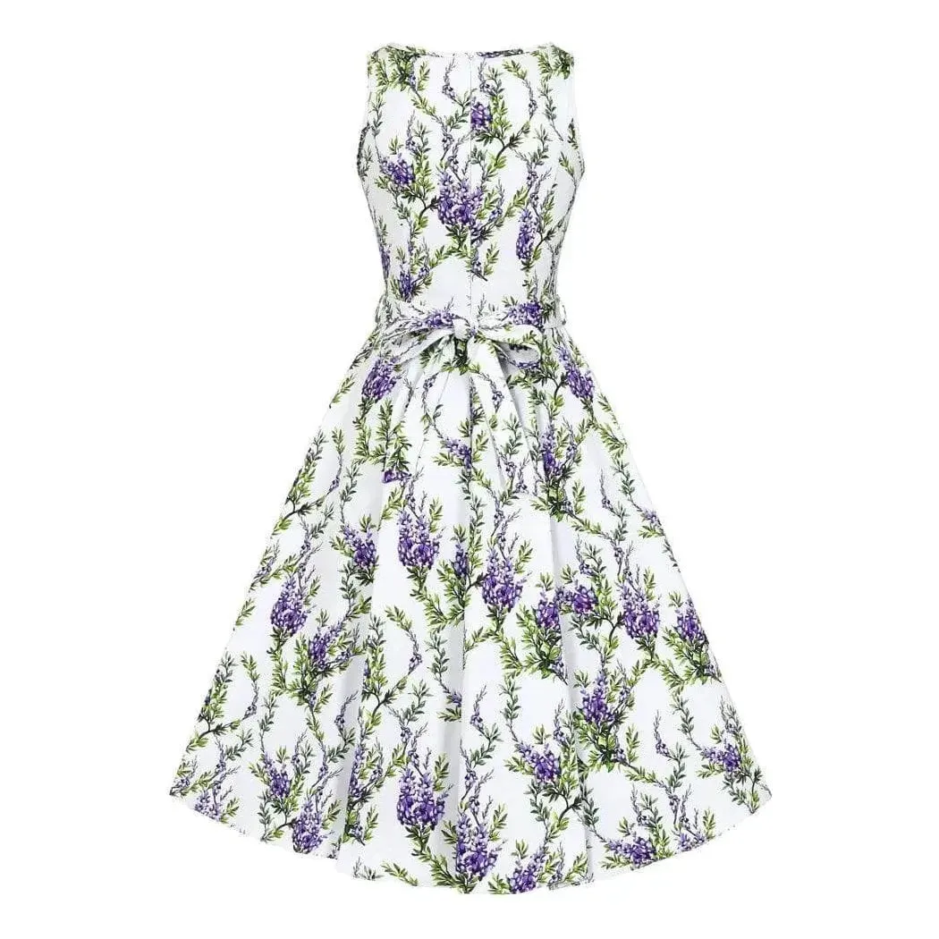 Hepburn Dress - Wisteria