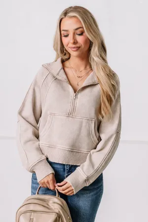 Let's Stay In Pullover | Ash Mocha