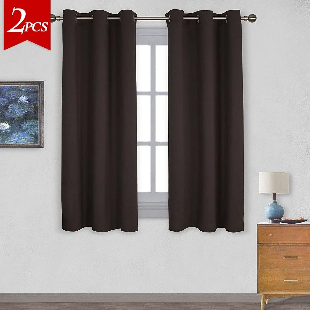 Light Blocking Curtain Soft Fabric 1 Pair