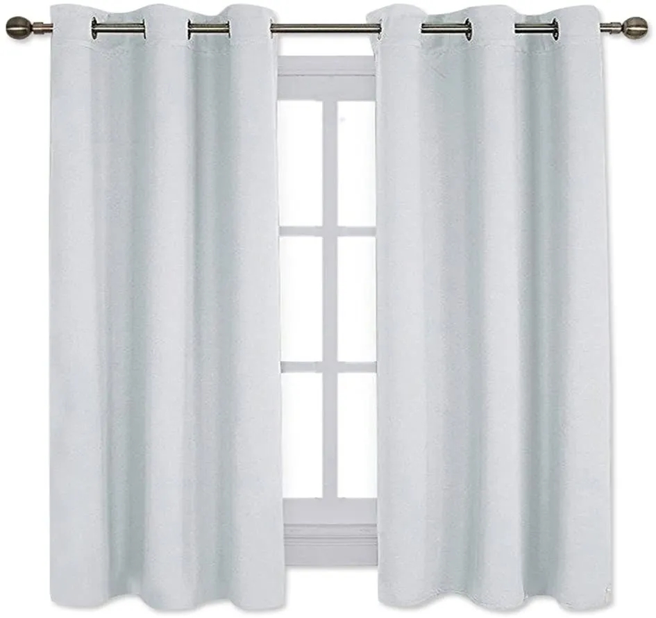 Light Blocking Curtain Soft Fabric 1 Pair