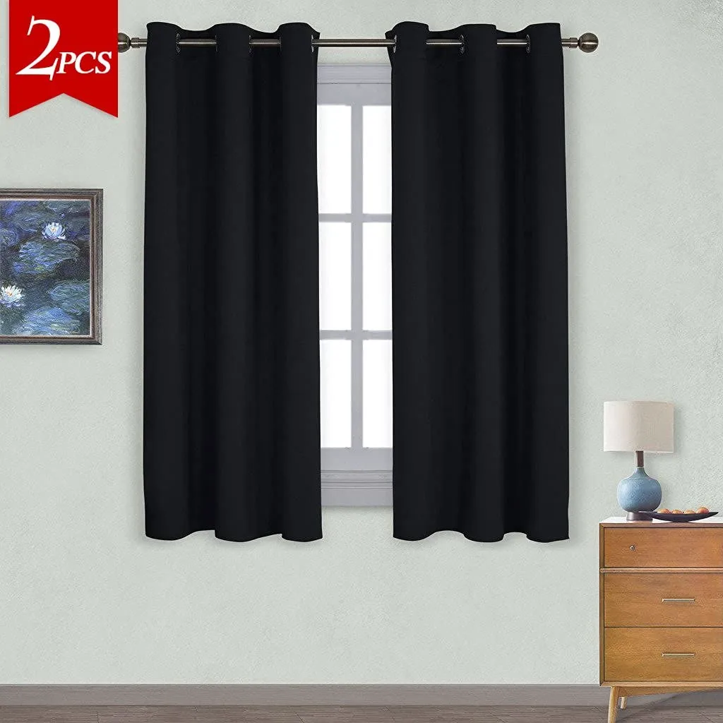 Light Blocking Curtain Soft Fabric 1 Pair