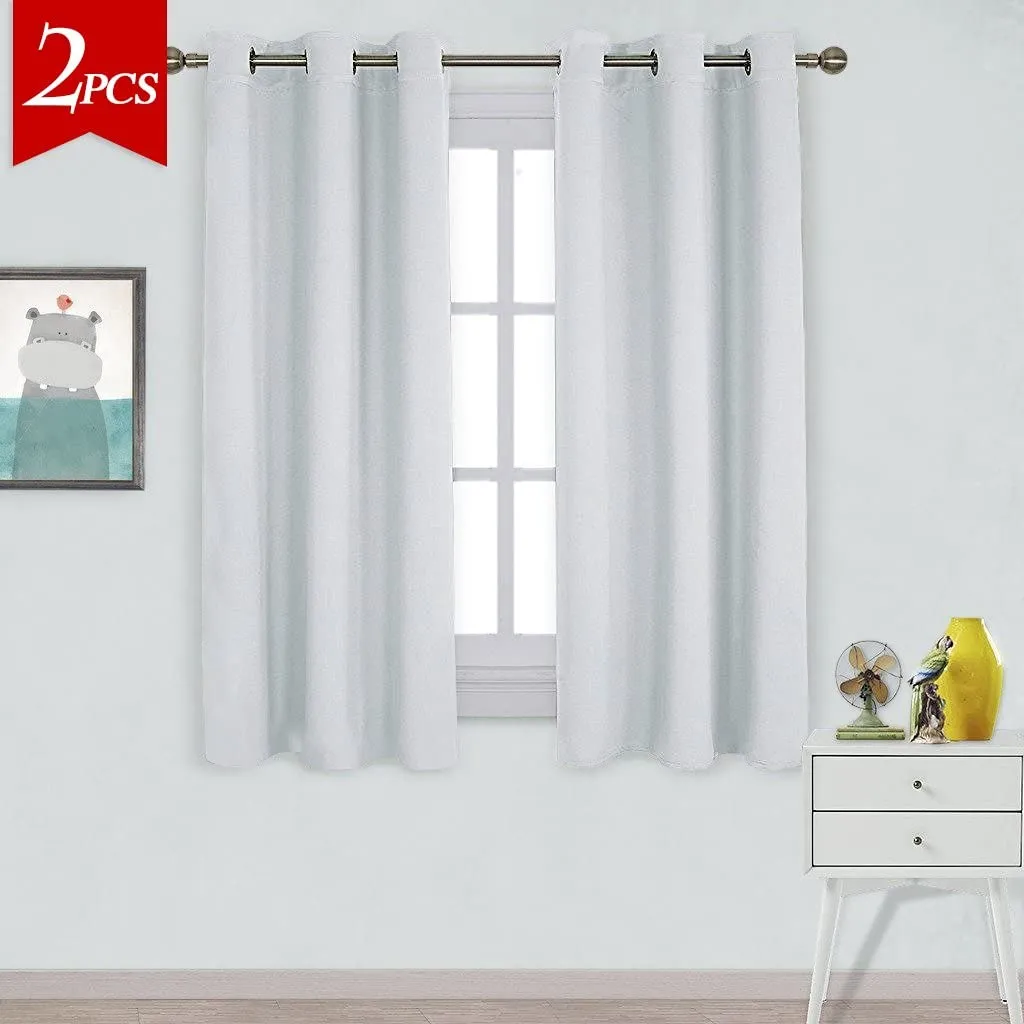 Light Blocking Curtain Soft Fabric 1 Pair