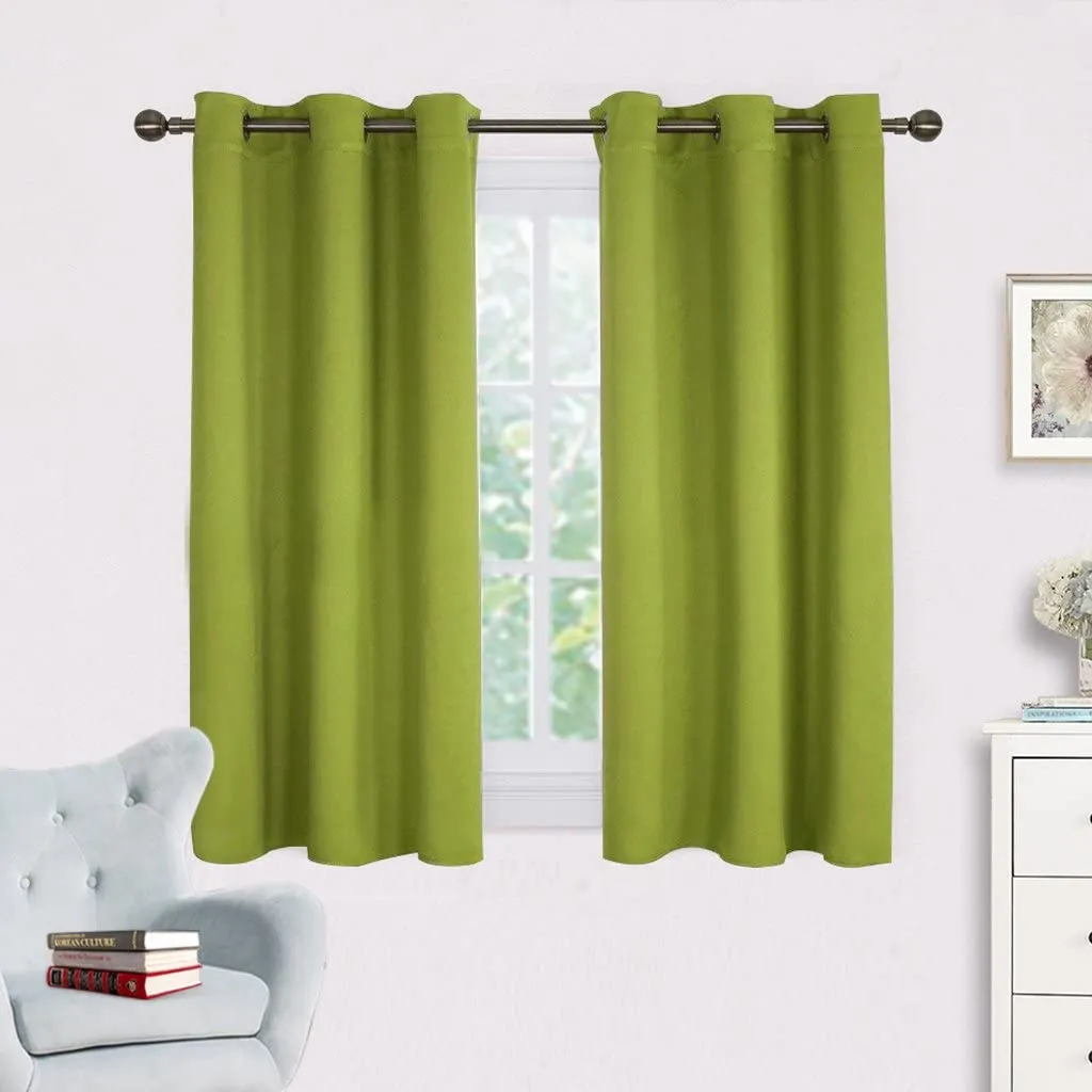 Light Blocking Curtain Soft Fabric 1 Pair