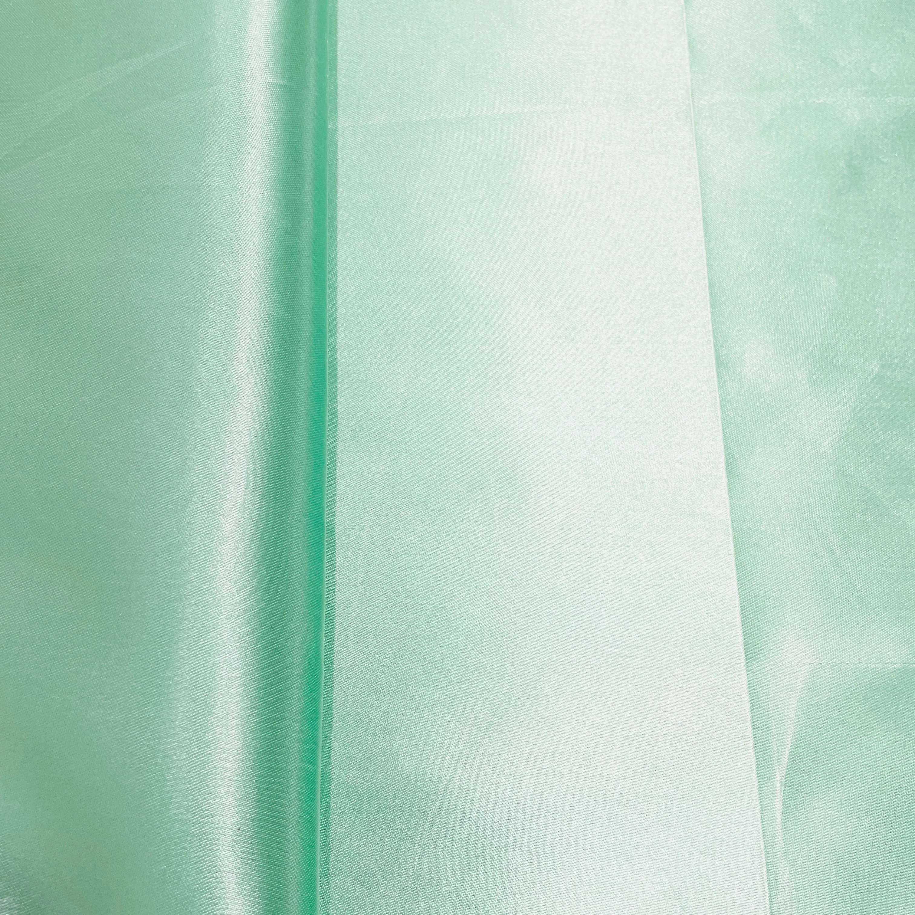 Light Green Solid Satin Fabric