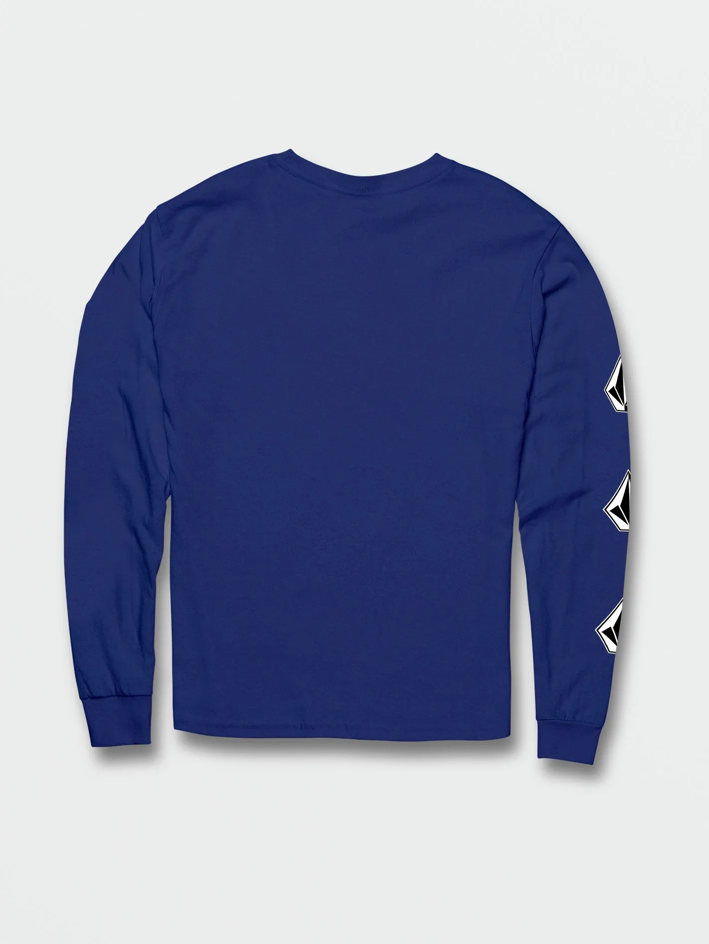 Little Boys Iconic Stone Long Sleeve Tee - Blueprint