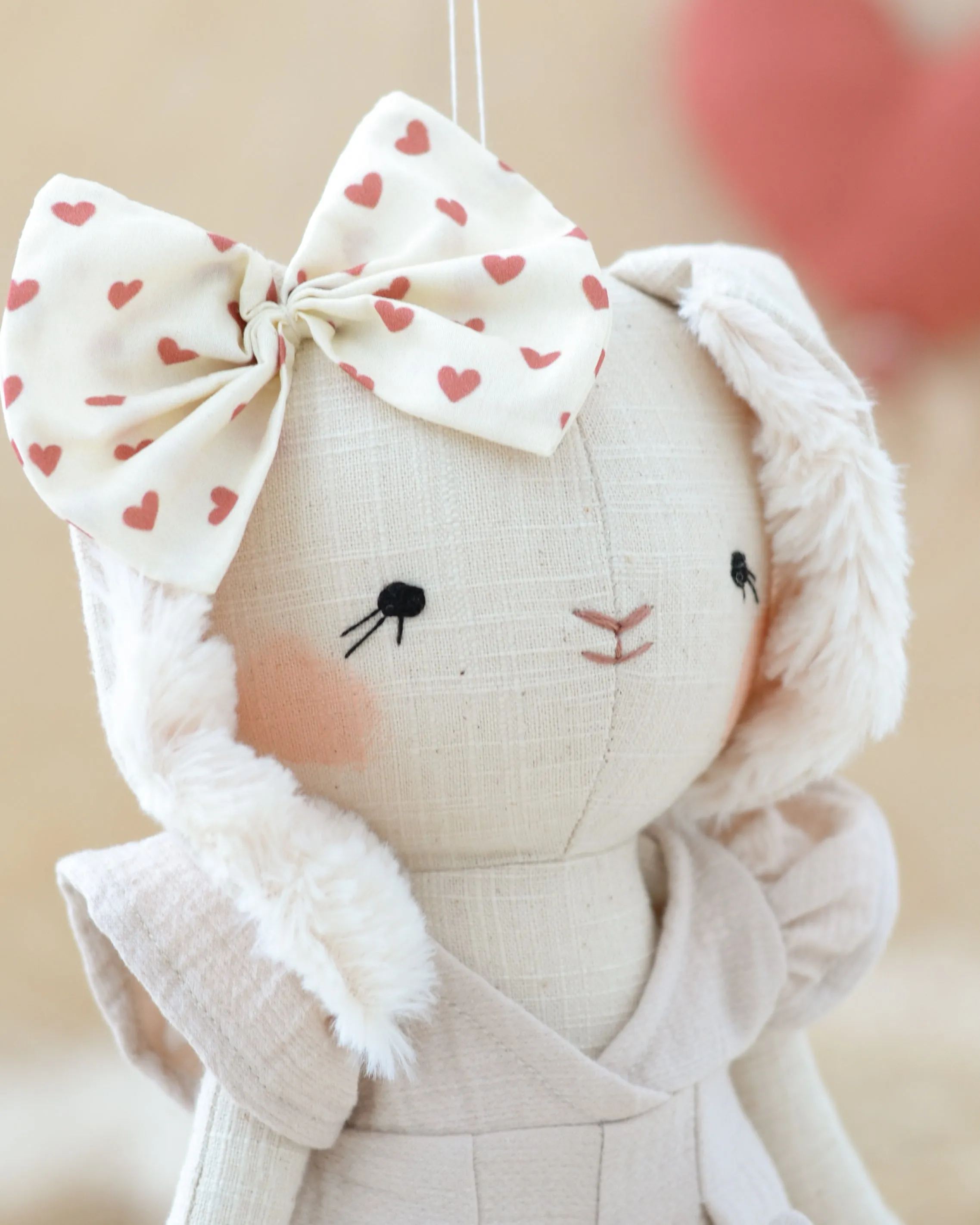 Mama   baby Bunny Doll Soft Toy