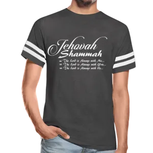 Men's T-Shirt, Jehovah Shammah Short Sleeve Vintage Sport Tee