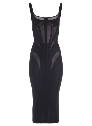 Mugler RO1555 dress black