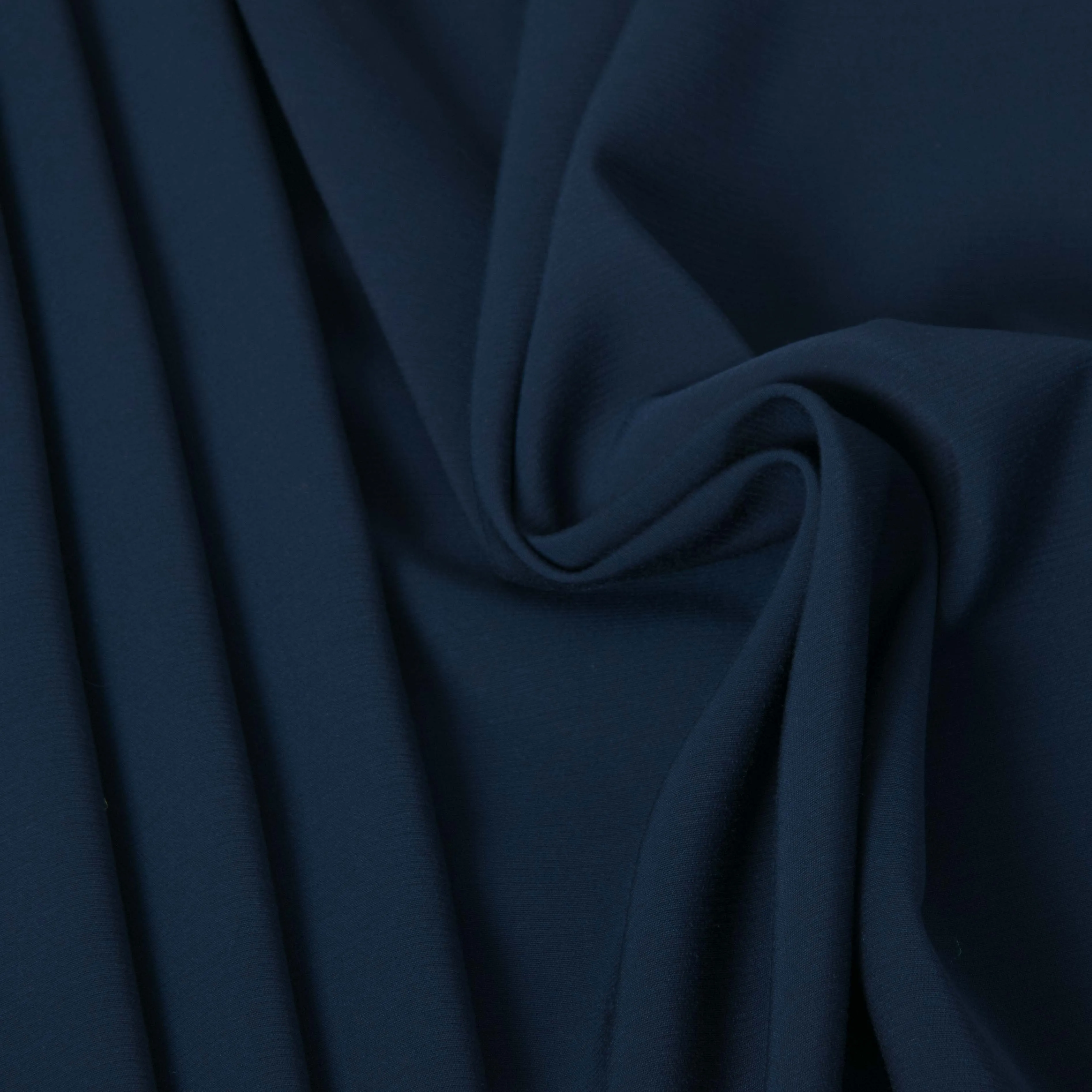 Navy Stretch Viscose 2690