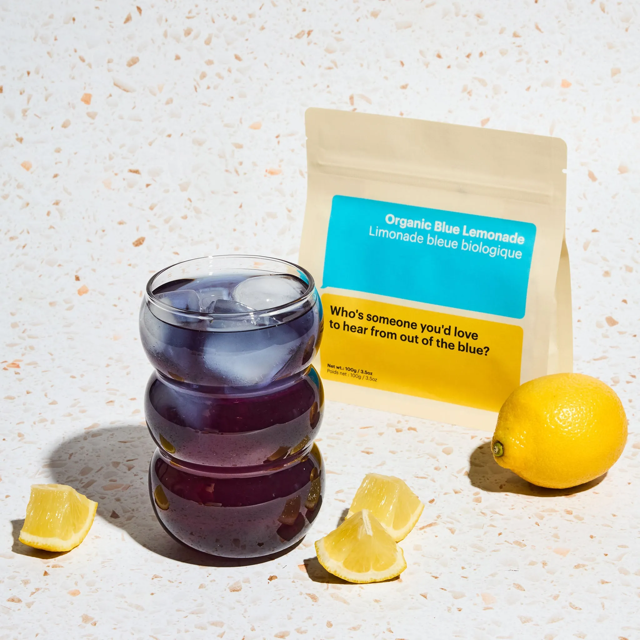 Organic Blue Lemonade