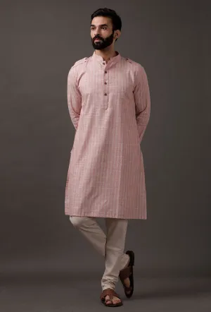 Pink Beige Kurta