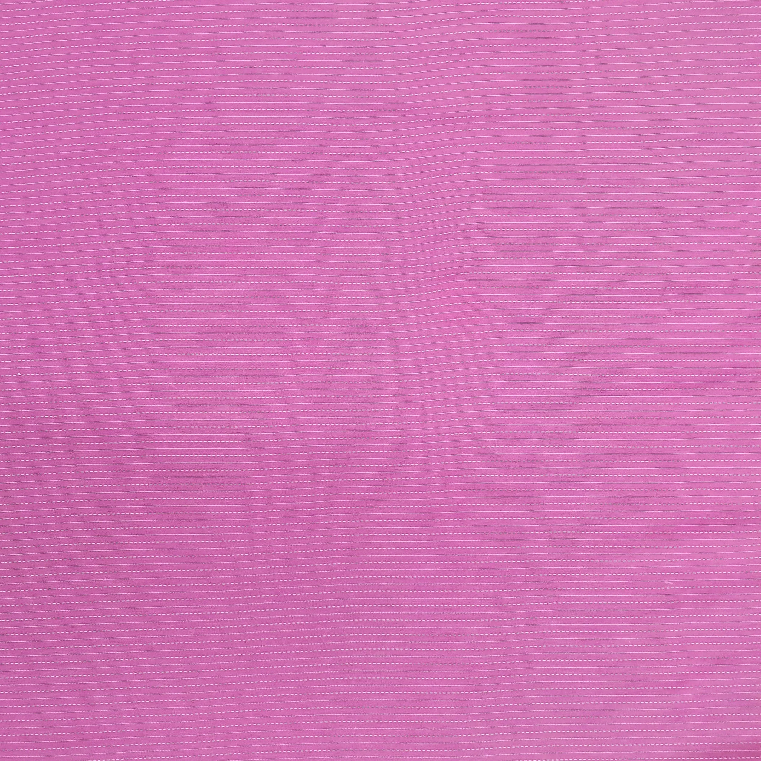 Pink Solid Jacquard Cotton Fabric 48 inches,TU 1931