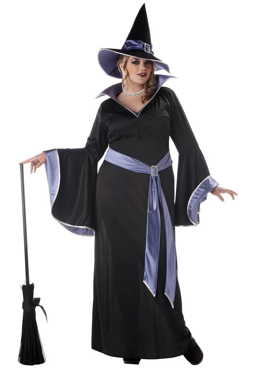 Plus Size Bewitching Womens Witch Halloween Costume