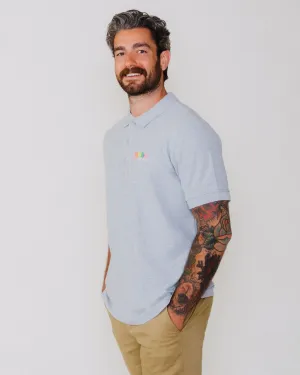 Polo Shirt Heather Grey