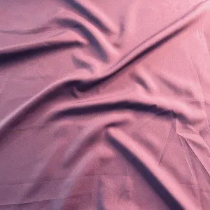 Purple Solid Butter Crepe Fabric