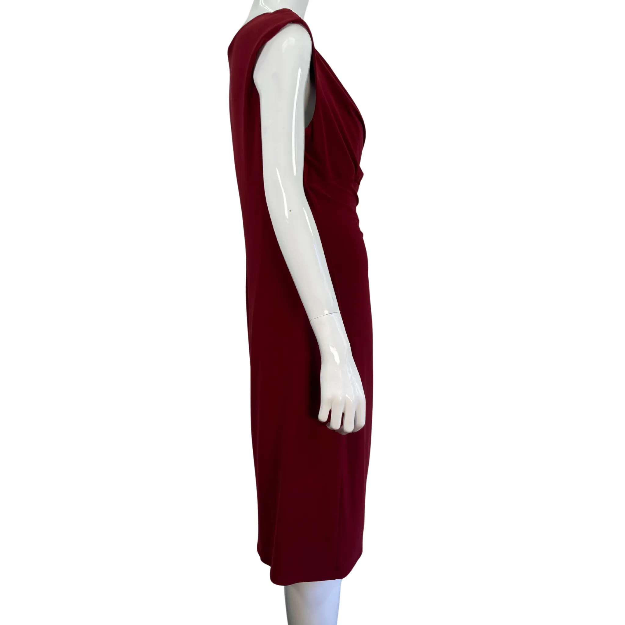 Ralph Lauren Burgundy Dress