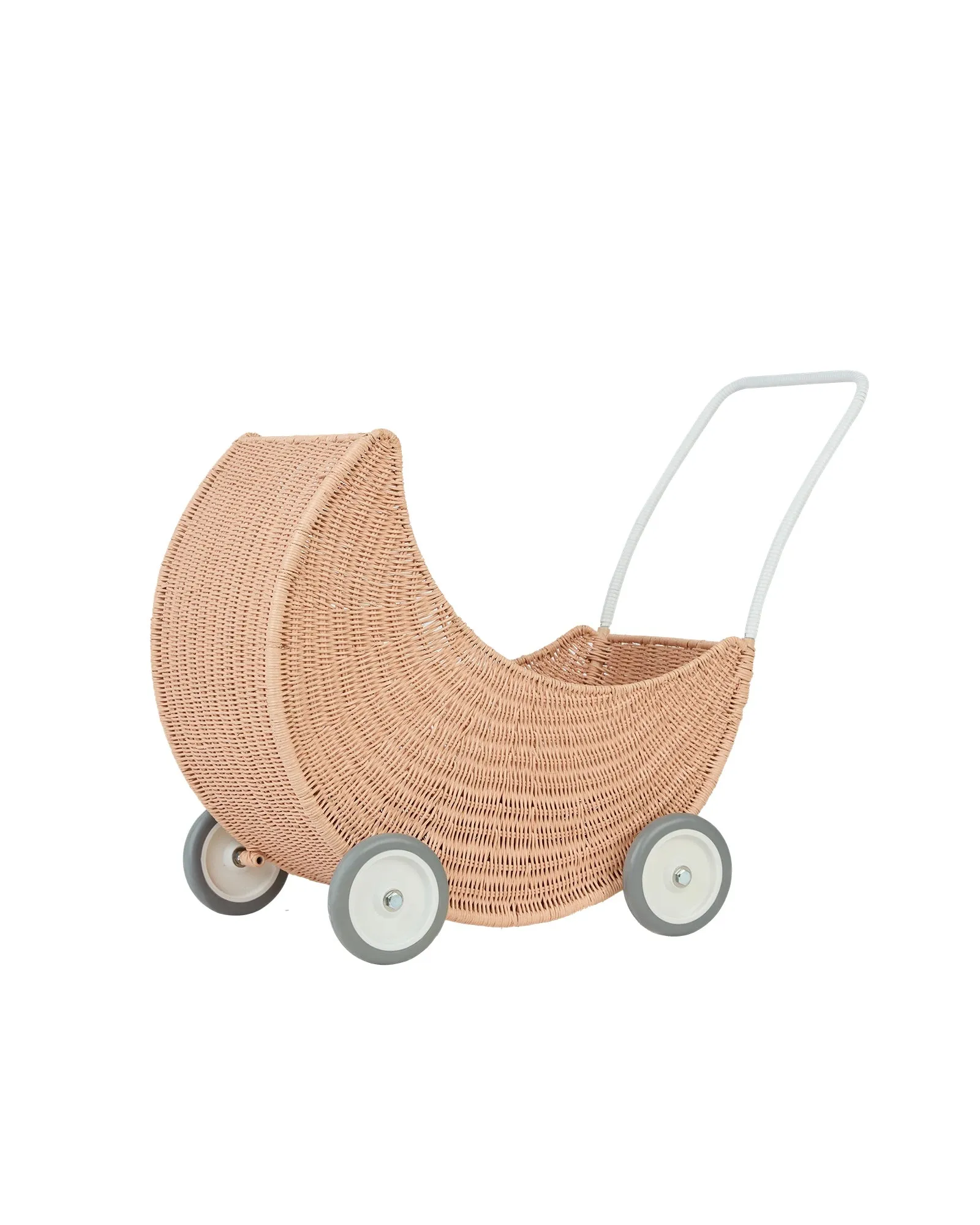 Rattan Strolley Seashell Pink