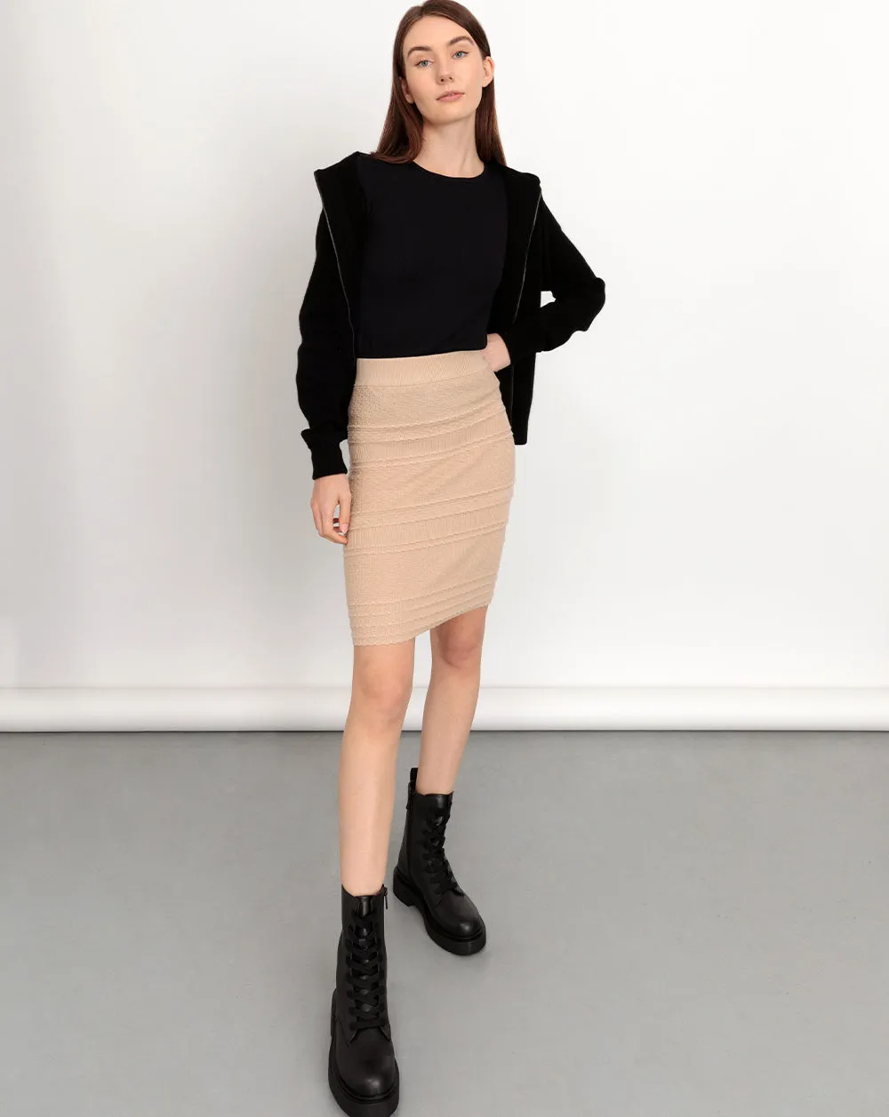 RENTHA KNITTED SKIRT