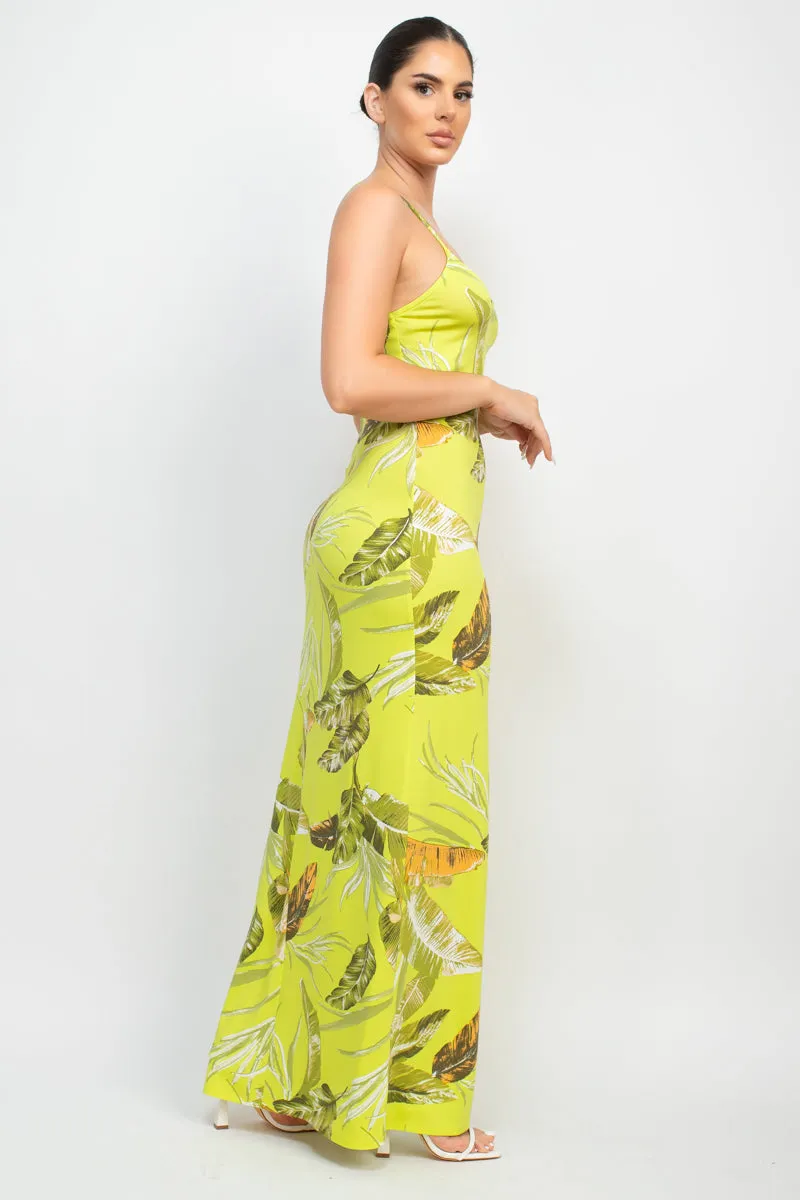 Scoop Tropical Print Maxi Dress - 6 colors