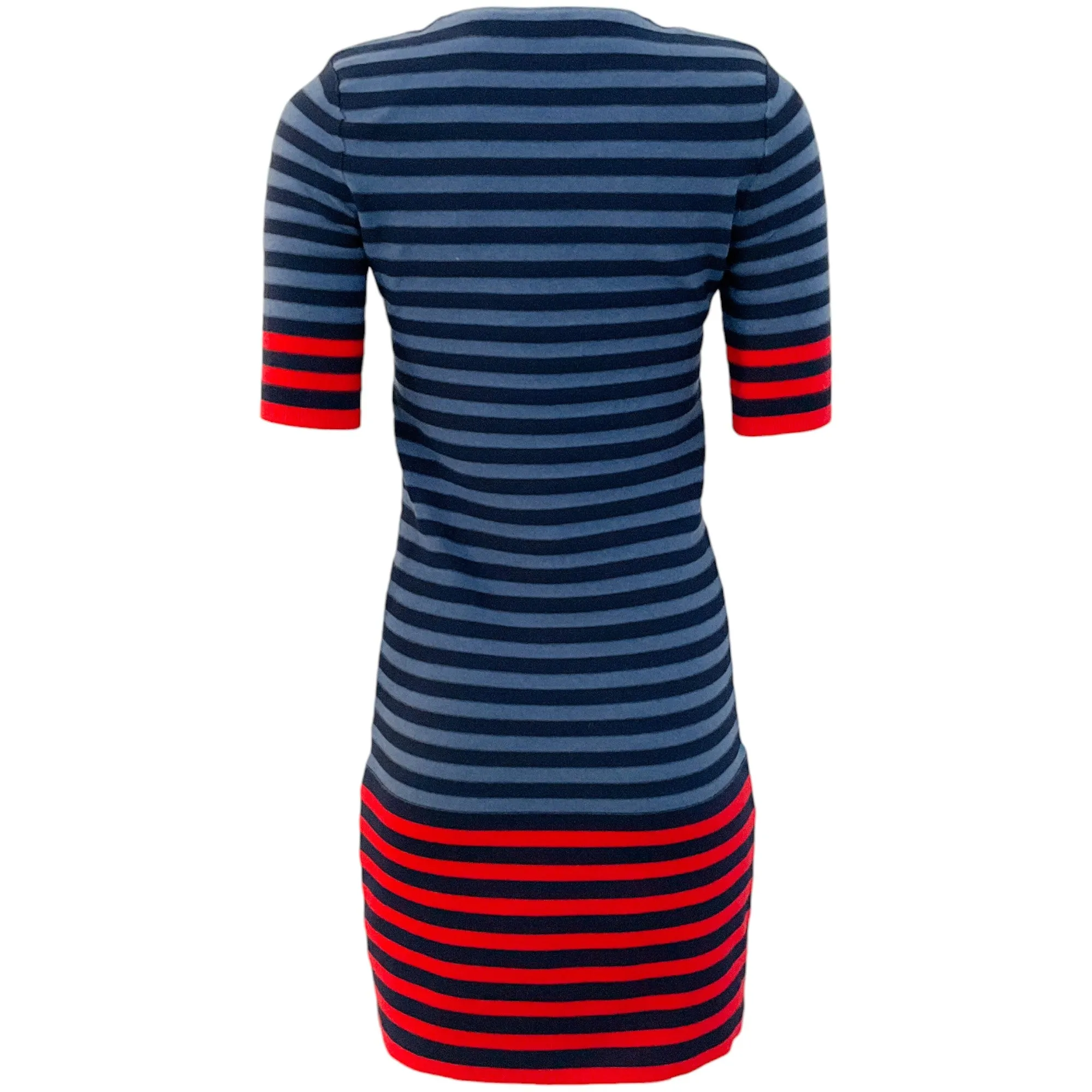 Sonia Rykiel Red / Blue Striped Dress