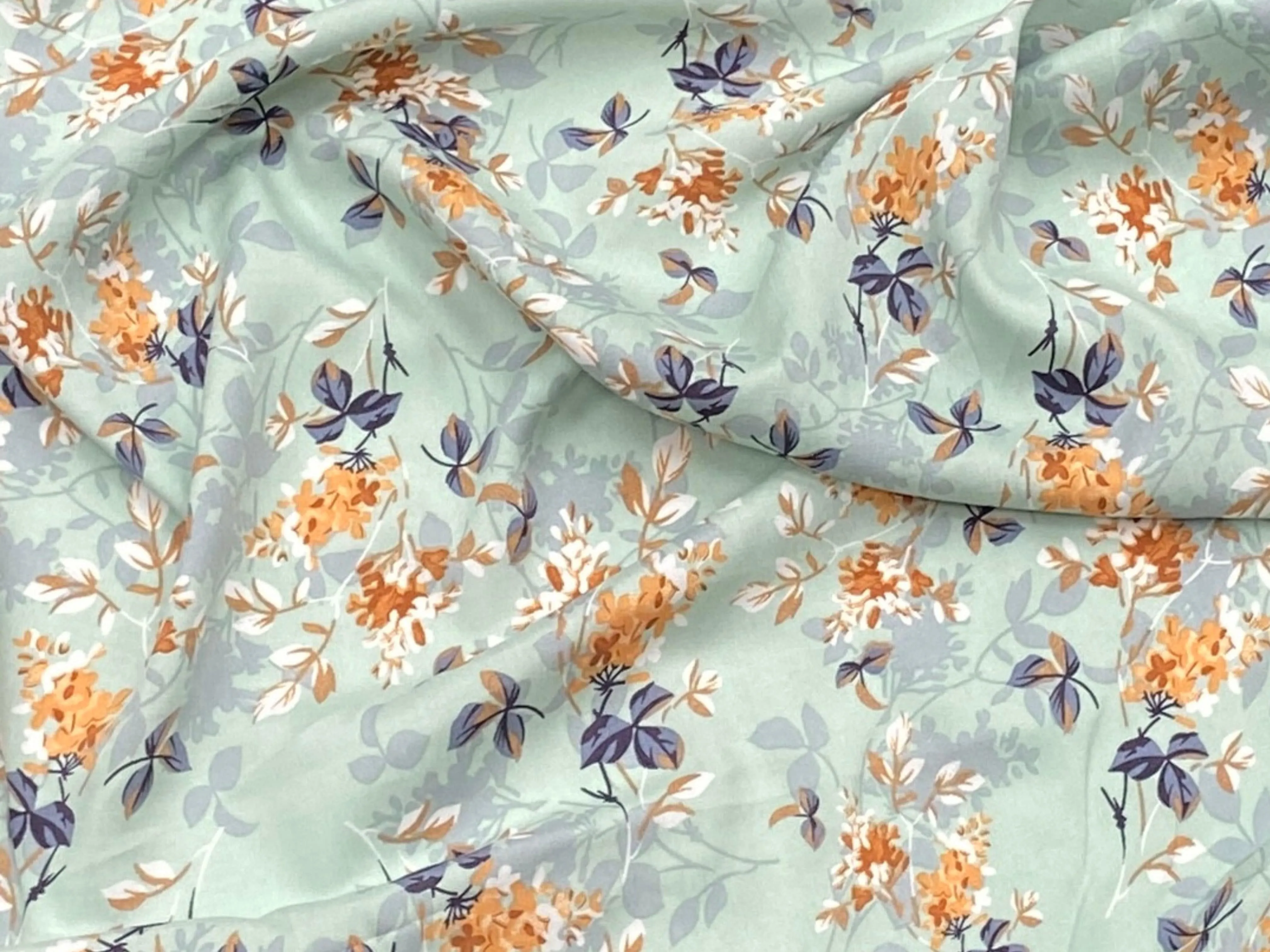 Summer Viscose - Floral Shadow