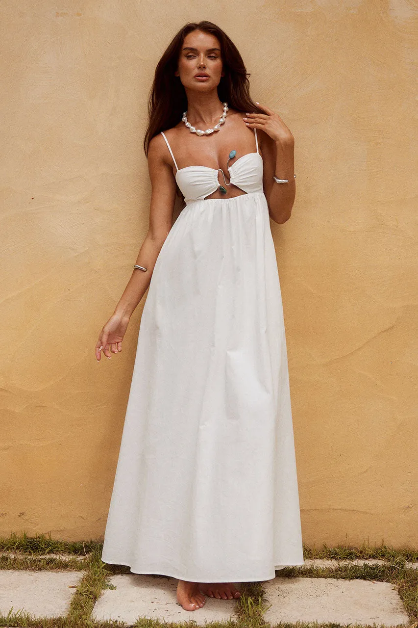 TANALA MAXI DRESS - WHITE