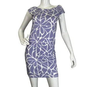 Tori Richard Light Purple Dress with White Pattern