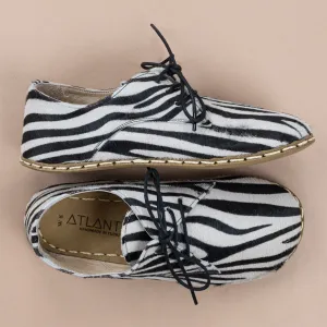 Women's Zebra Oxfords